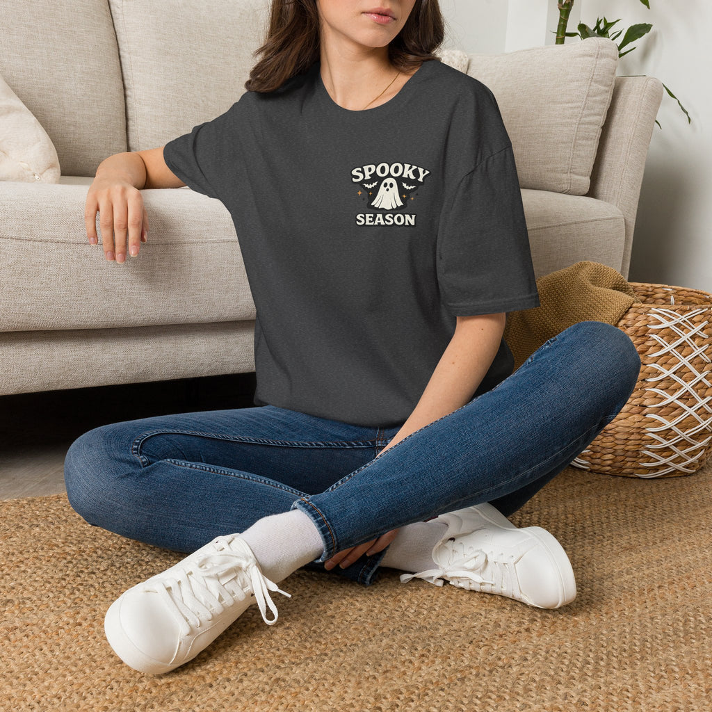 Spooky Season Ghost T-Shirt — Halloween Graphic Tee