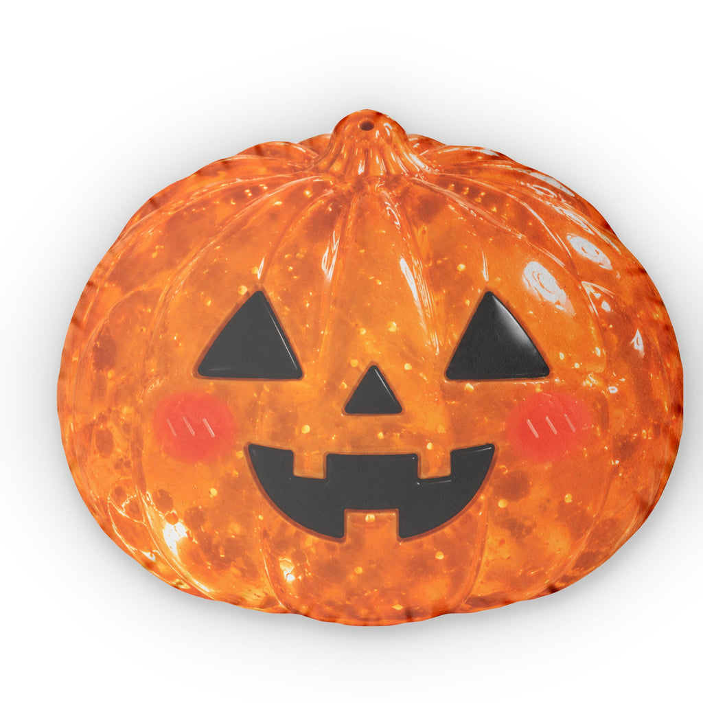 Halloween Pumpkin Shaped Pillow — Cute Jack-o'-Lantern Decorative Throw